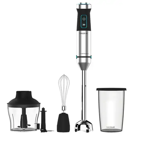 Cecotec 04272 licuadora 0,8 L Batidora de inmersión 1500 W Negro, Acero inoxidable Cecotec 04272 licuadora 0,8 L Batidora de inmersión 1500 W Negro, Acero inoxidable
