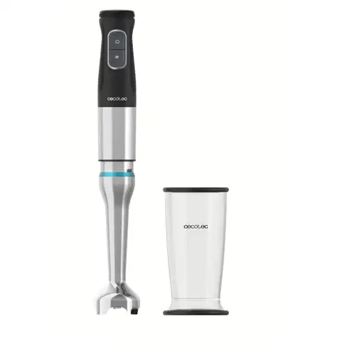 Cecotec 03970 licuadora Batidora de inmersión 1500 W Negro, Acero inoxidable