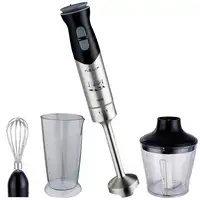 Nevir NVR-8350BA SET licuadora 800 L Batidora de inmersión 700 W Negro, Acero inox