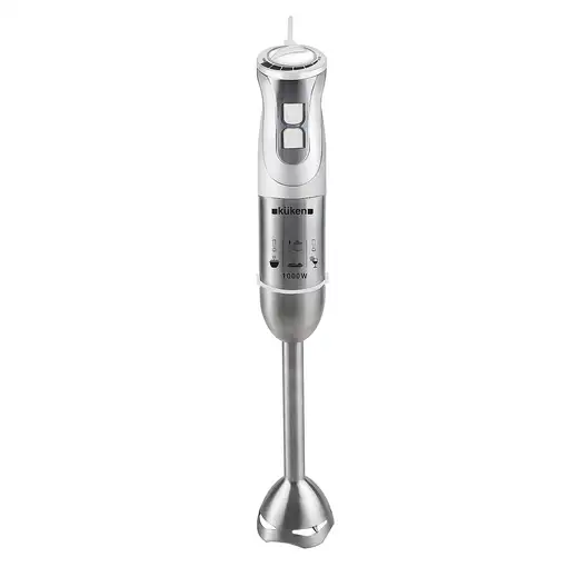 Küken 33742 licuadora 0,6 L Batidora de inmersión 1000 W Acero inoxidable, Blanco