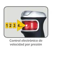 Mx Onda MX-BB2500 licuadora 0 L Batidora de inmersión 1200 W Negro, Acero inoxidab