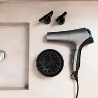 Secador de pelo  04242  2200 W Negro, Gris CECOTEC