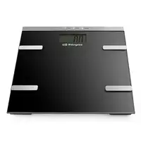 Orbegozo PB 2232 Rectángulo Negro, Plata Báscula personal electrónica