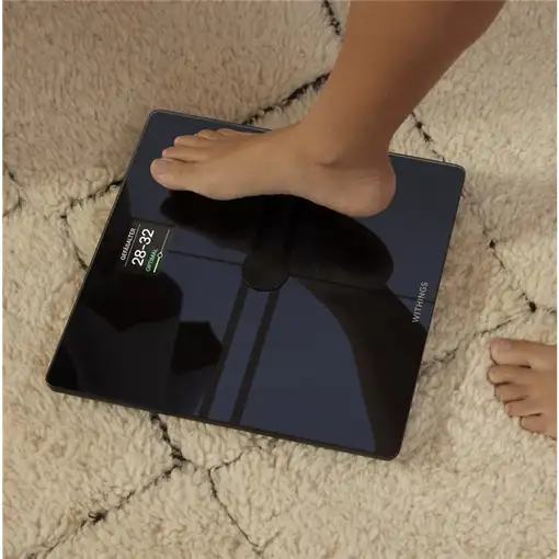 Withings Body Comp Plaza Negro Báscula personal electrónica