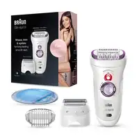 Braun Silk-épil 9 81706314 depiladora 40 pinzas Blanco, Violeta