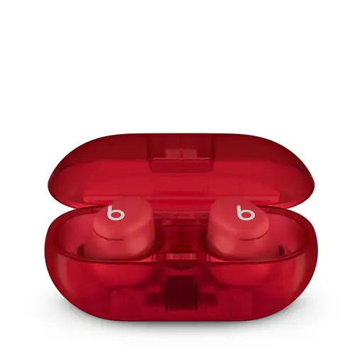 Apple Beats Solo Buds - Auriculares de tapón True Wireless - Rojo transparente