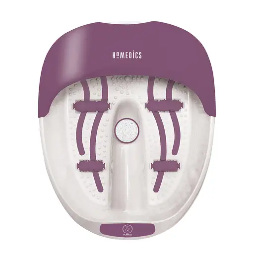 HoMedics FS-100DB-EU bañera de pies Púrpura, Blanco