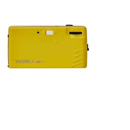 Yashica MF-1 Cámara analógica compacta 35 mm Amarillo