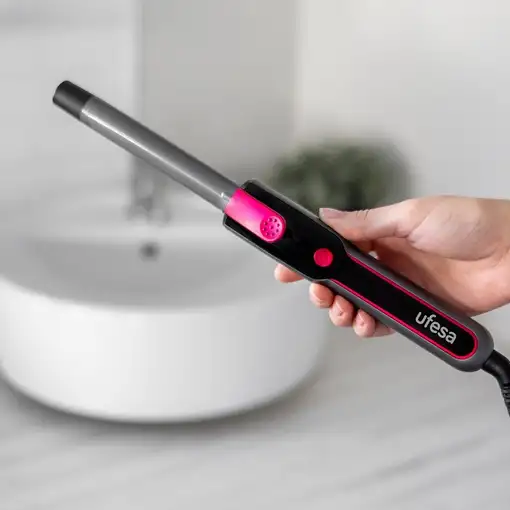 Ufesa Ringlet Rizador de pelo Caliente Gris 1,8 m