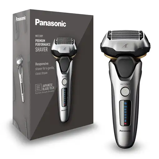 Panasonic ES-LV69 Máquina de afeitar de láminas Recortadora Negro, Plata