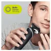 Braun Series 5 51-W1200s Máquina de afeitar de láminas Recortadora Negro, Blanco