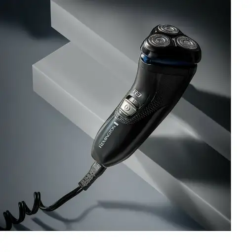 Remington R3002 Máquina de afeitar de rotación Recortadora Negro, Gris