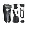 Braun Series 7 71-S7200cc Máquina de afeitar de láminas Recortadora Negro, Plata