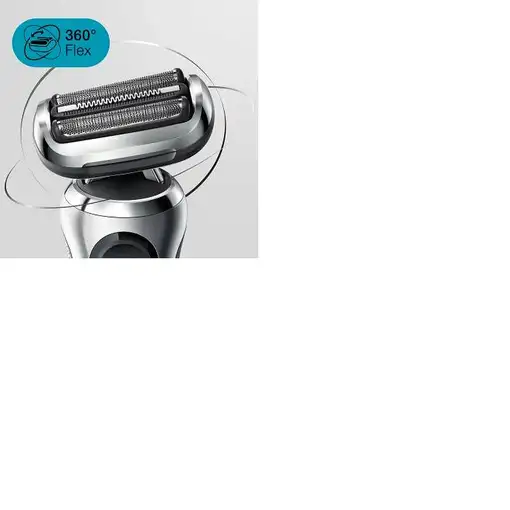 Braun Series 7 71-S7200cc Máquina de afeitar de láminas Recortadora Negro, Plata