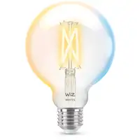 WiZ Bombilla con filamento transparente 60 W G95 E27
