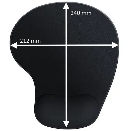 Ewent EW3181 alfombrilla para ratón Negro