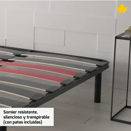 Pack Colchon + Almohada Viscoelastica + Somier Descansin | Medida 90 x 180