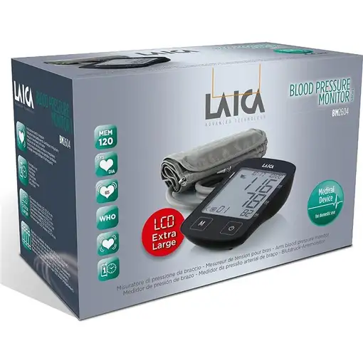 Laica BM2604 tensiómetro Antebrazo Automático 4 usuario(s)