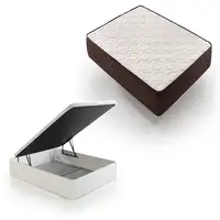 Pack Colchon Descansin + Canape Abatible 135 x 190 | Color Blanco