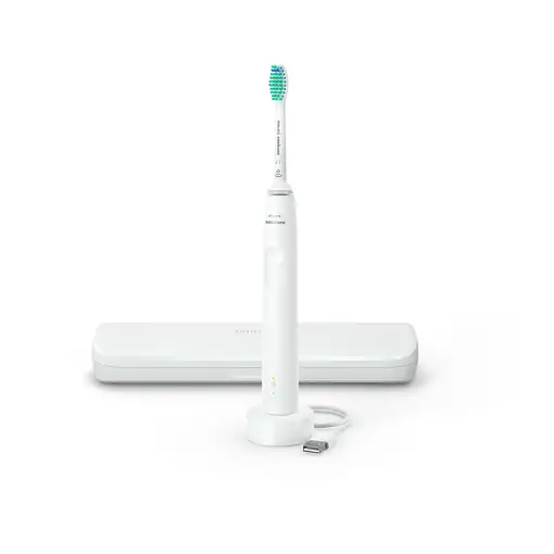 Philips 3100 series HX3673/13 Cepillo dental eléctrico sónico + estuche de viaje