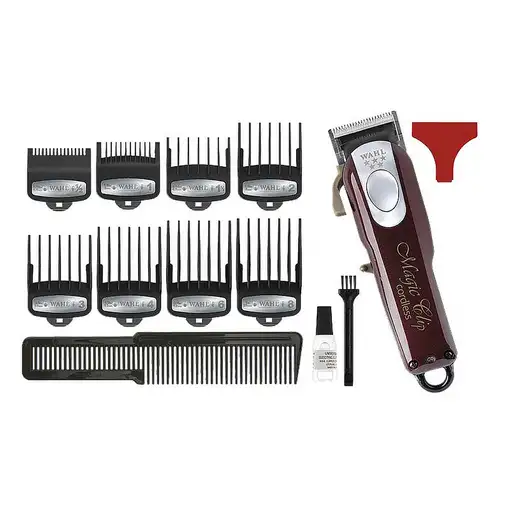 Wahl Cordless Magic Clip Borgoña Ión de litio