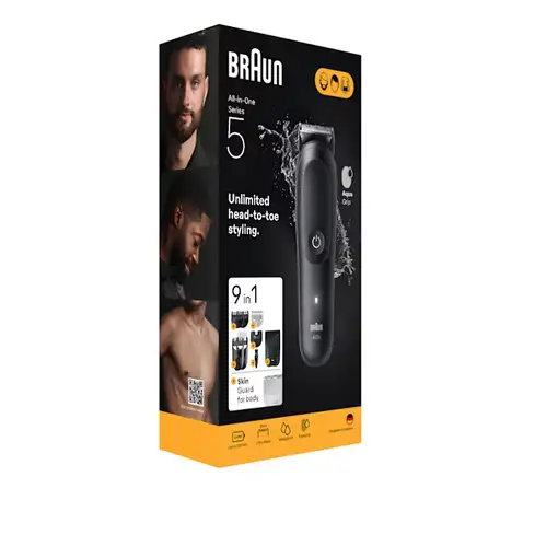 Braun AIO5540 cortadora de pelo y maquinilla Negro 14 Ión de litio