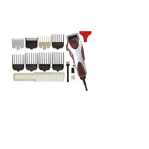 Wahl Magic clip Rojo, Acero inoxidable