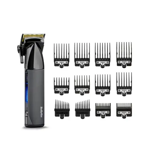 BaByliss E991E cortadora de pelo y maquinilla Negro, Cromo 5 Ión de litio