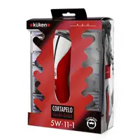 Küken 34089 cortadora de pelo y maquinilla Negro, Rojo 11