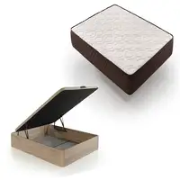 Pack Colchon Descansin + Canape Abatible 150 x 190 | Color Beis