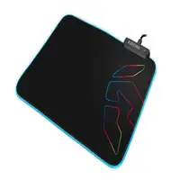 Krom Knout RGB Alfombrilla de ratón para juegos Negro