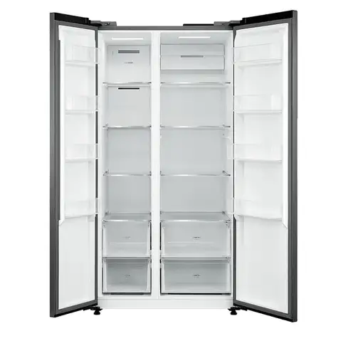 Cecotec 02389 nevera puerta lado a lado Independiente 592 L E Plata