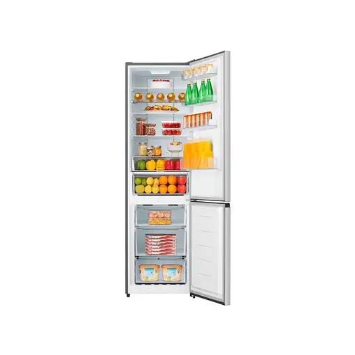 Hisense RB440N4ACD nevera y congelador Independiente 336 L D Acero inoxidable