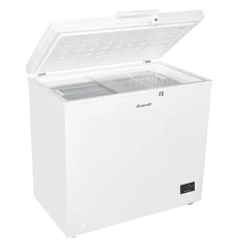Brandt BFK301ESW congelador Arcón congelador Independiente 308 L E Blanco