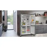 Siemens iQ300 KF96NVPEA nevera puerta lado a lado Independiente 605 L E Plata
