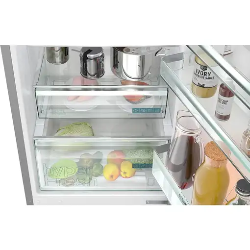 Frigoríficos сombis Independiente 363 L Acero pulido iQ300 KG39N2IAG SIEMENS