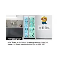 Samsung RS68CG852DS9 nevera puerta lado a lado Integrado/Independiente 634 L D Ace