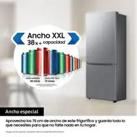 Samsung Series 8 Frigorífico Combi 192cm 505L Clase E Inox RB50DG632ES9EF