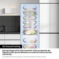 Samsung Series 8 Frigorífico Combi 192cm 505L Clase E Inox RB50DG632ES9EF