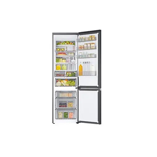 Samsung RB38C776CB1/EF nevera y congelador Independiente 390 L C Grafito, Acero in
