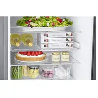 Samsung RB38C776CB1/EF nevera y congelador Independiente 390 L C Grafito, Acero in