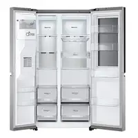 LG InstaView GSXV90MBAE nevera puerta lado a lado Independiente 635 L E Acero inox