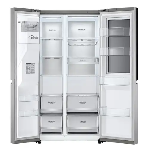 LG InstaView GSXV90MBAE nevera puerta lado a lado Independiente 635 L E Acero inox