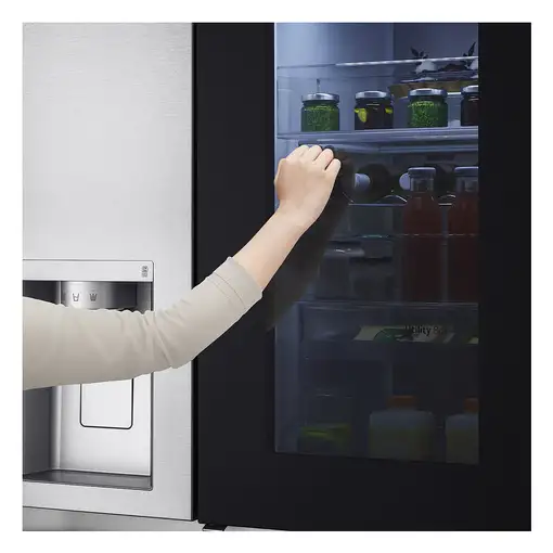 LG InstaView GSXV90MBAE nevera puerta lado a lado Independiente 635 L E Acero inox