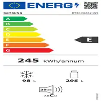 Samsung RT38CG6624S9 Independiente 393 L E Acero inoxidable
