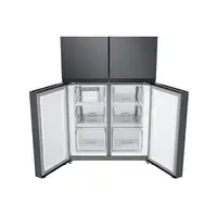 Samsung RF48A400EB4 nevera puerta lado a lado Independiente 488 L E Antracita