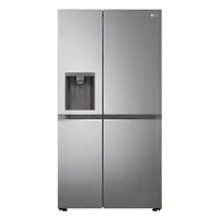 LG GSLV70PZTD nevera puerta lado a lado Independiente 635 L D Metálico, Plata