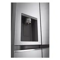 LG GSLV70PZTD nevera puerta lado a lado Independiente 635 L D Metálico, Plata