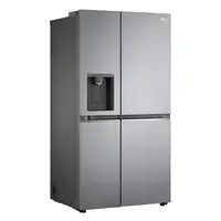 LG GSLV70PZTD nevera puerta lado a lado Independiente 635 L D Metálico, Plata
