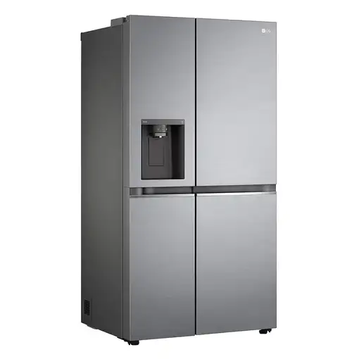 LG GSLV70PZTD nevera puerta lado a lado Independiente 635 L D Metálico, Plata